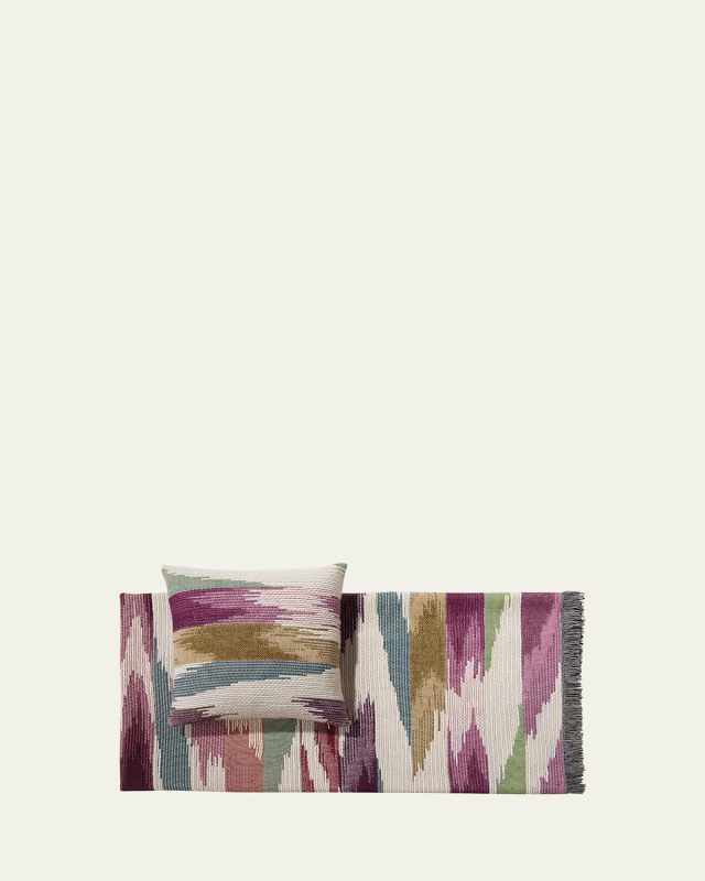Alanis Textured Jacquard Down Cushion